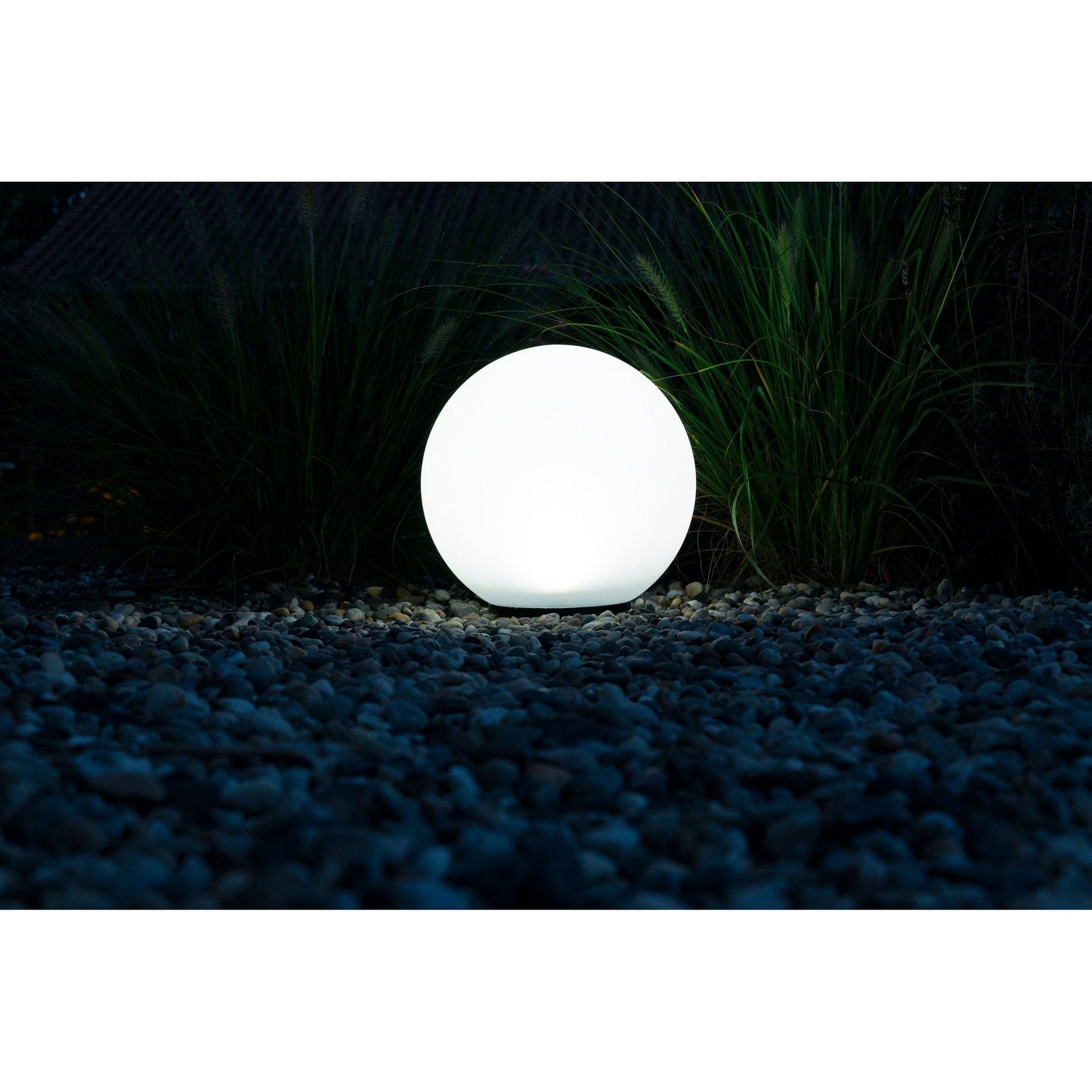 Solar-LED-Gartenkugel "Boule", Höhe: 25 cm - HEITRONIC HEITRONIC