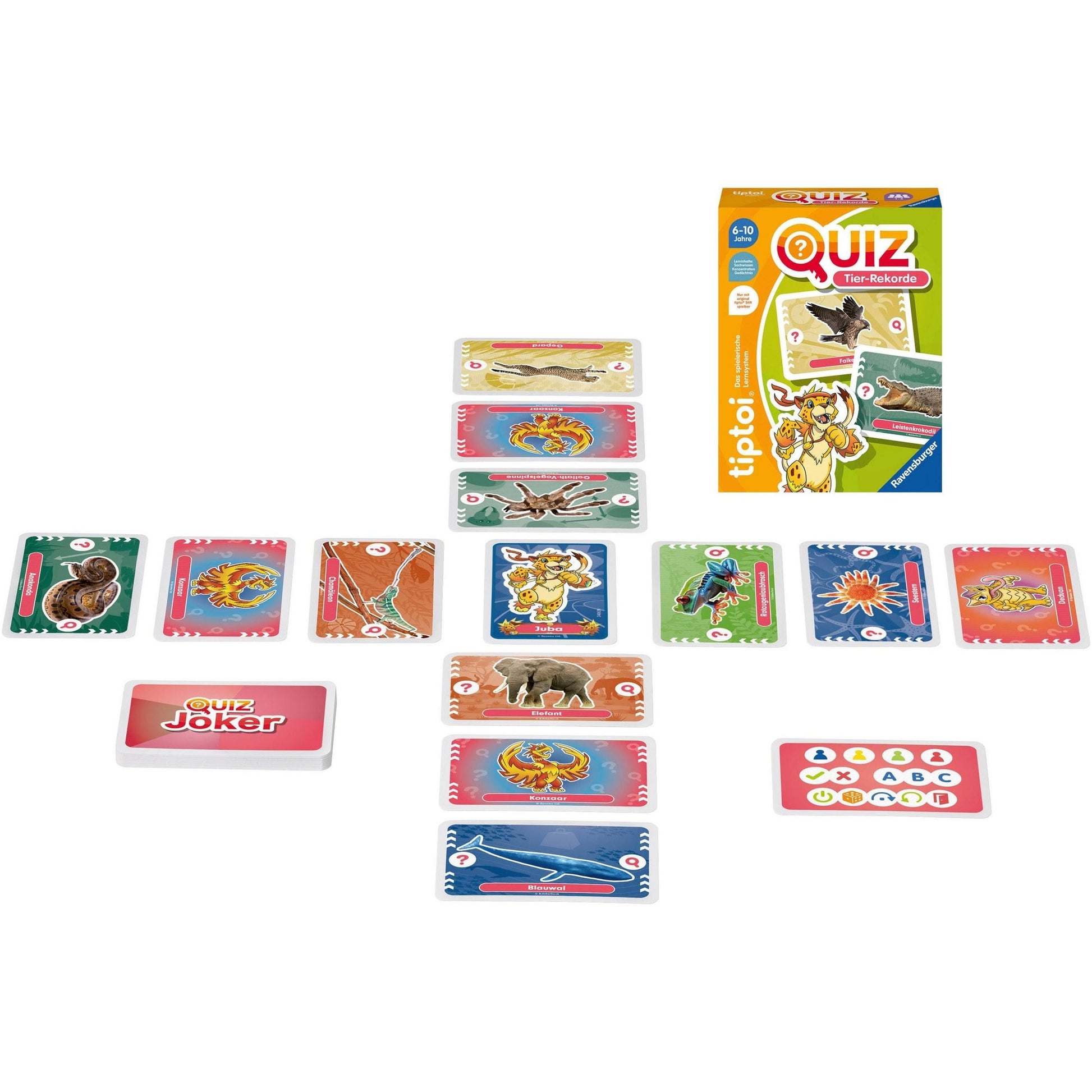 Spiel "Quiz Tier-Rekorde" - tiptoi® Ravensburger Verlag GmbH