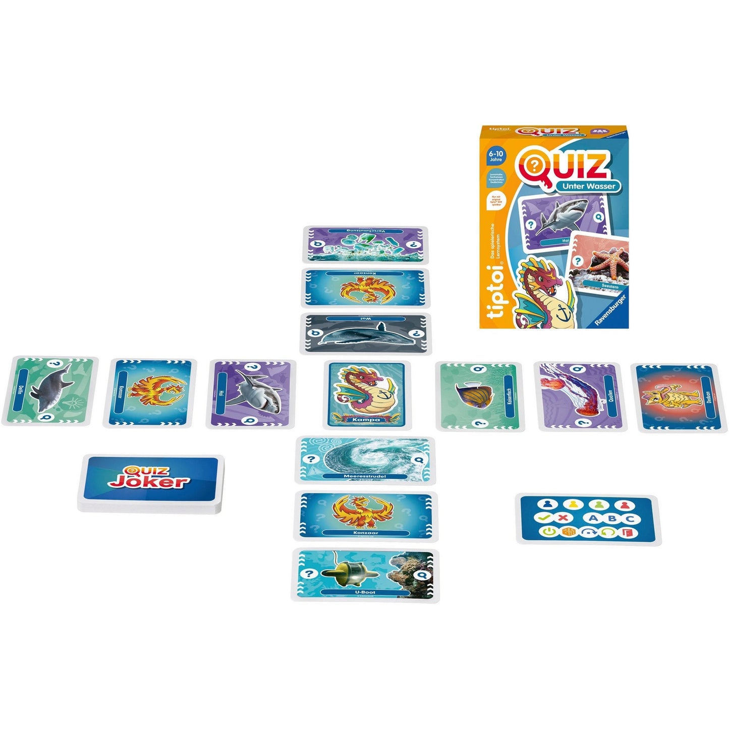 Spiel "Quiz Unter Wasser" - tiptoi® Ravensburger Verlag GmbH