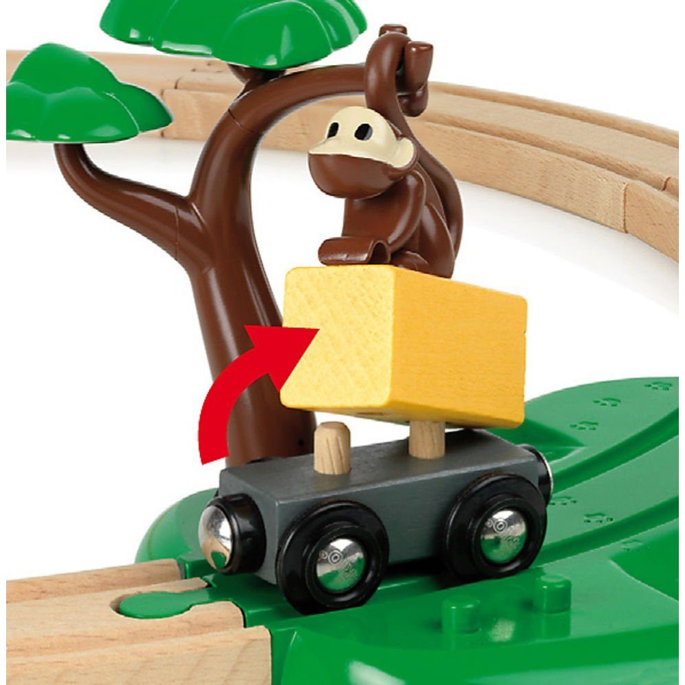Spielzeug-Eisenbahn "Safari Bahn Set" - BRIO® WORLD Ravensburger Verlag GmbH