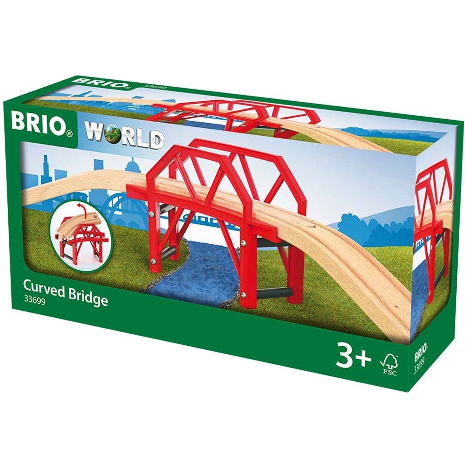Spielzeugeisenbahn "Bahnbrücke mit Auffahrt" - BRIO® WORLD Ravensburger Verlag GmbH