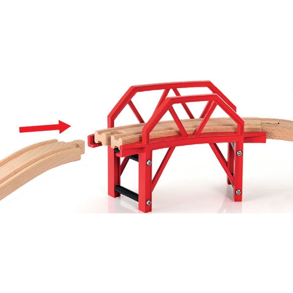 Spielzeugeisenbahn "Bahnbrücke mit Auffahrt" - BRIO® WORLD Ravensburger Verlag GmbH
