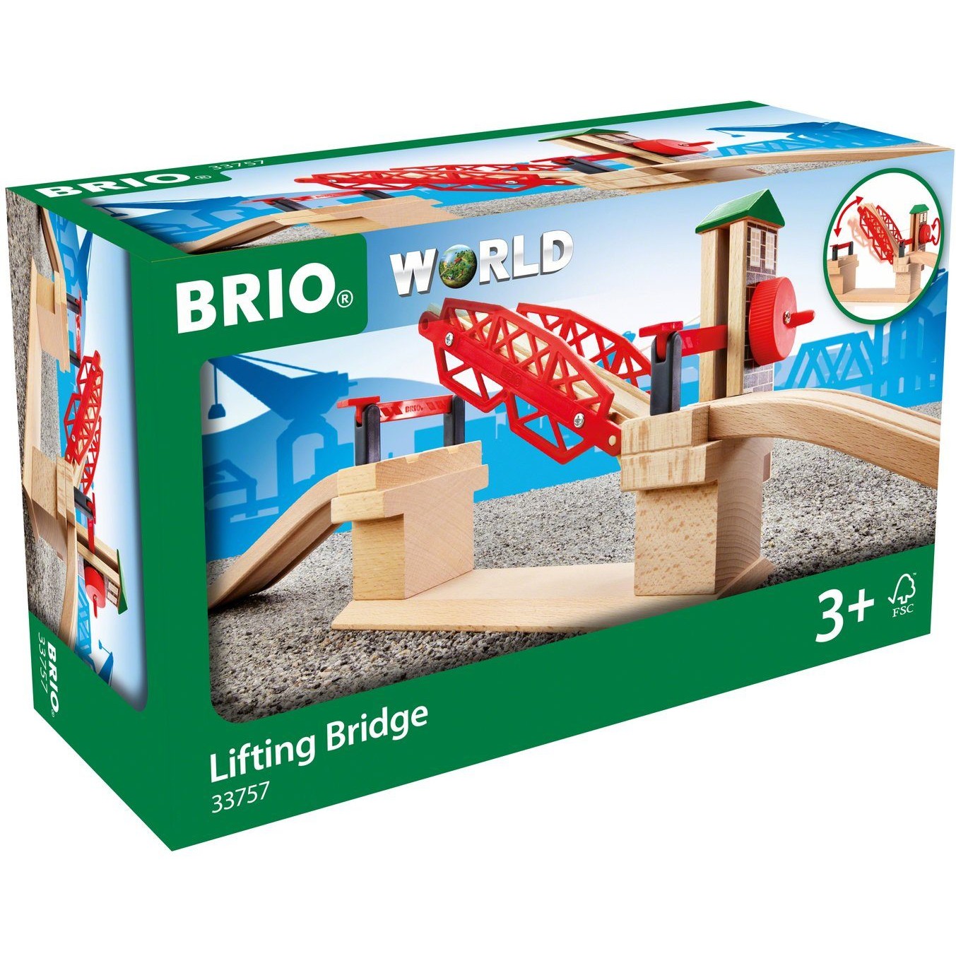 Spielzeugeisenbahn-Brücke "Hebebrücke" - BRIO® Ravensburger Verlag GmbH