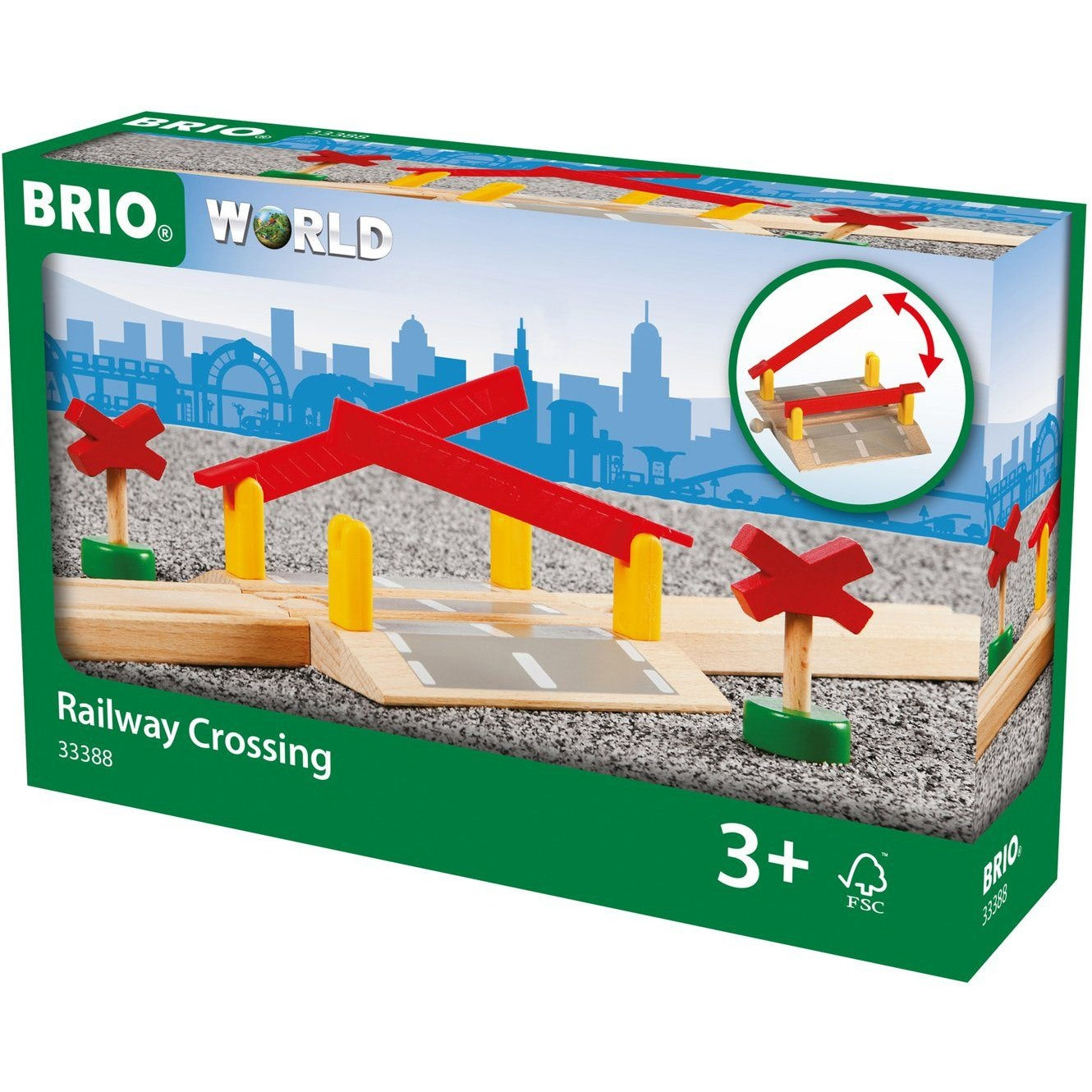 Spielzeugeisenbahn-Erweiterung "Bahnübergang" - BRIO® WORLD Ravensburger Verlag GmbH