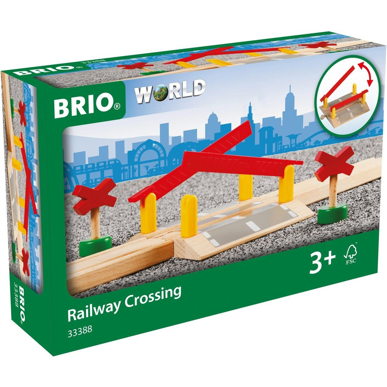 Spielzeugeisenbahn-Erweiterung "Bahnübergang" - BRIO® WORLD Ravensburger Verlag GmbH