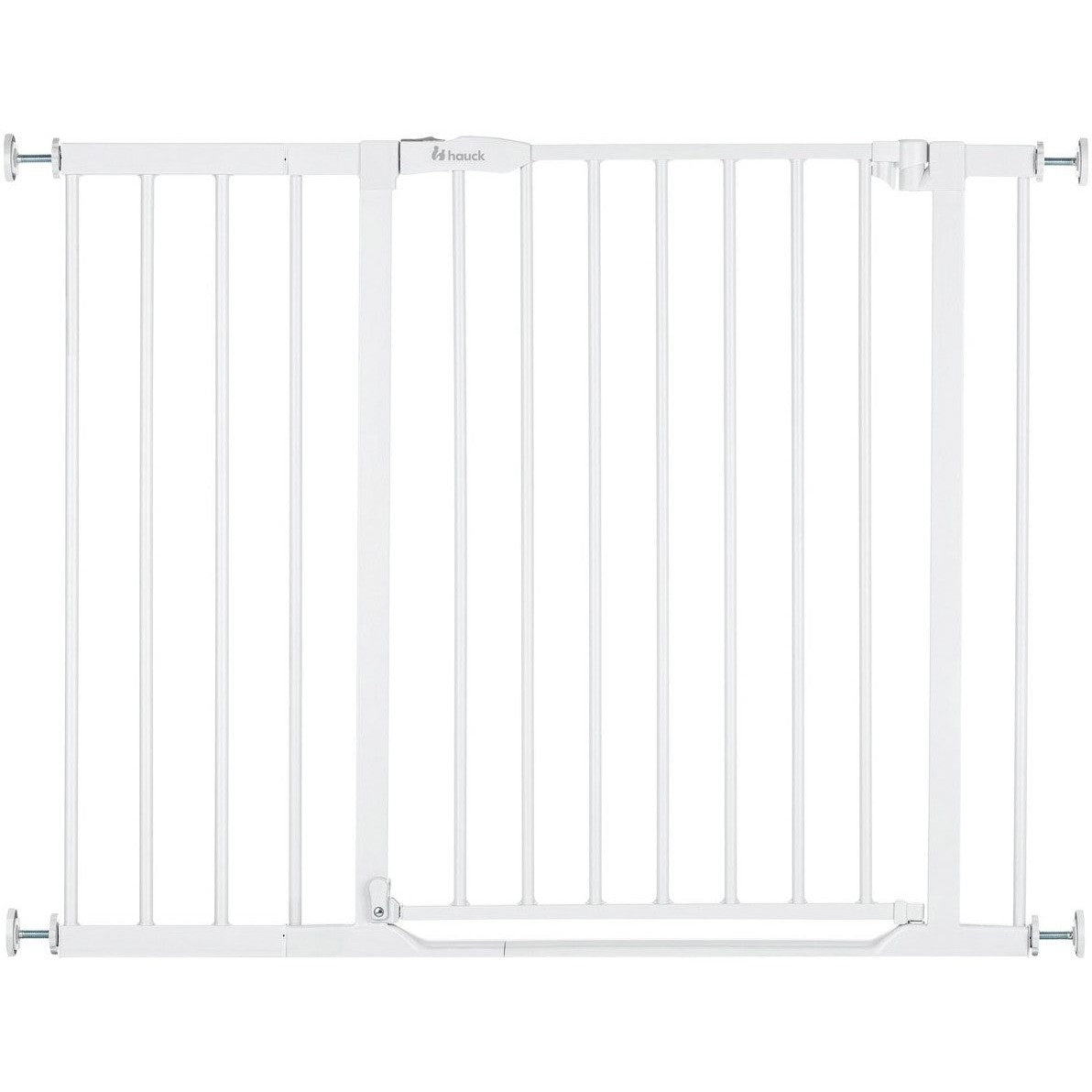 Türschutzgitter Clear Step Set 2 inklusive Verlängerung 21 cm, White Hauck