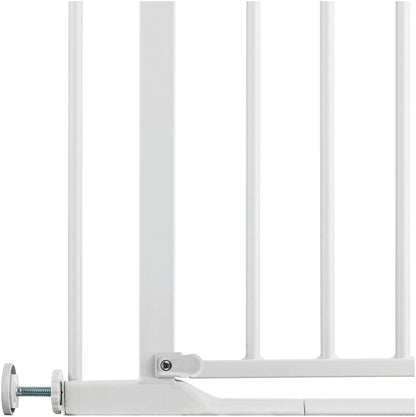 Türschutzgitter Clear Step Set 2 inklusive Verlängerung 21 cm, White Hauck