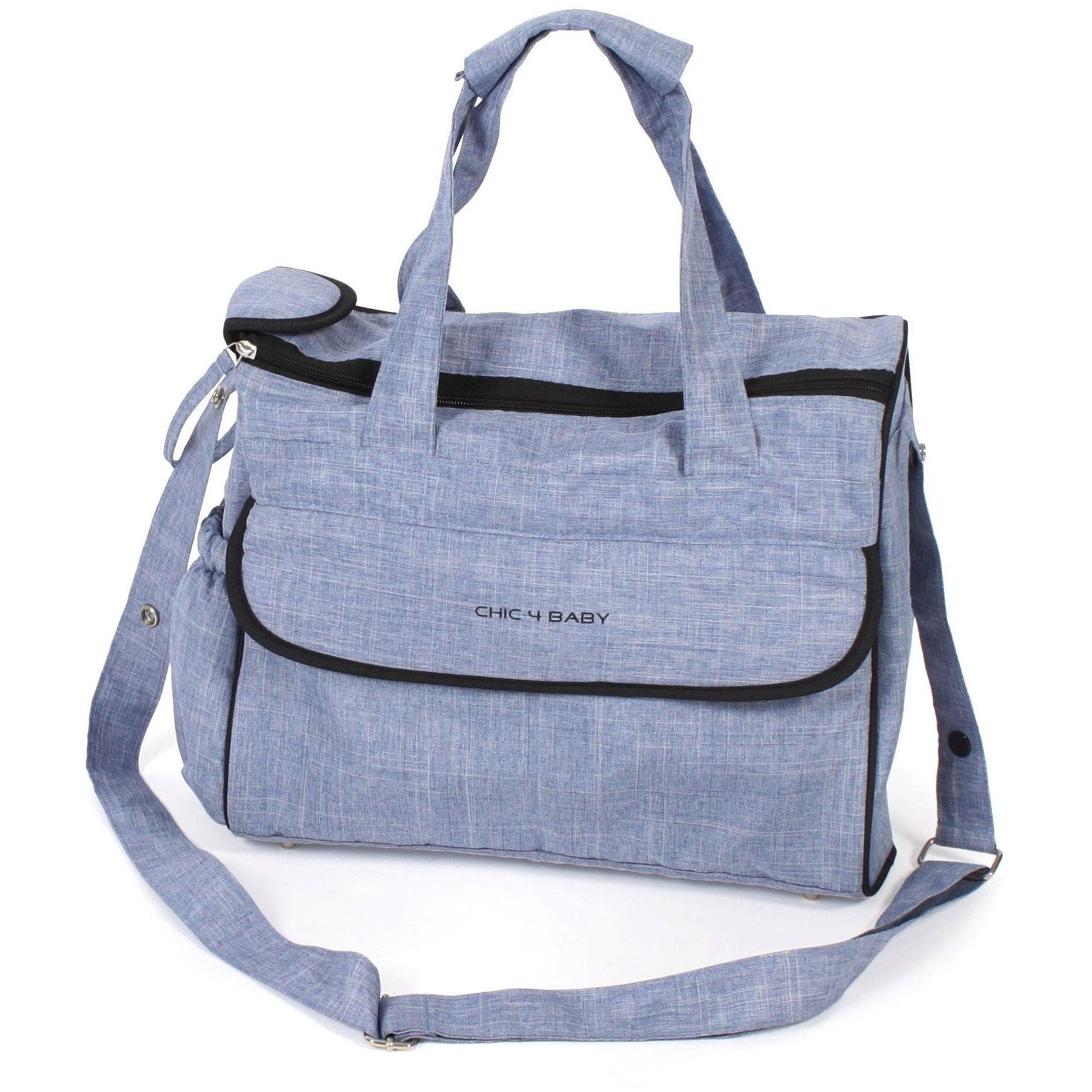 Wickeltasche "Komfort", hellblau - CHIC4BABY CHIC4BABY