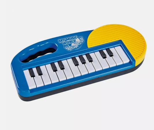 Simba - "Mi Mundo Musical Mini Piano Teclado", juguete musical para niños, 25 cm